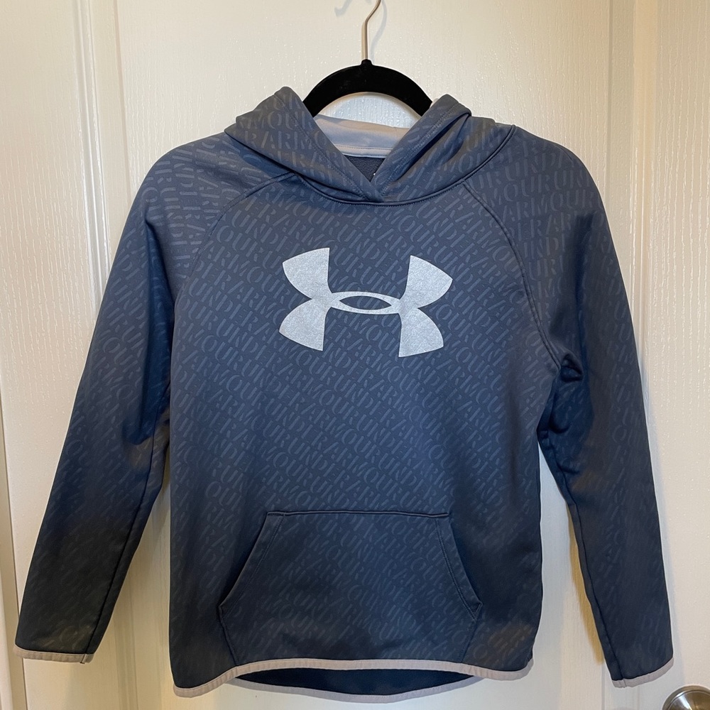 Girls Under Armour hoodie light sweatshirt large